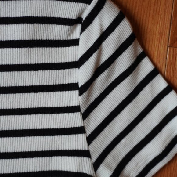 H&M Ribbed Striped Top || S - Picture 5 of 5